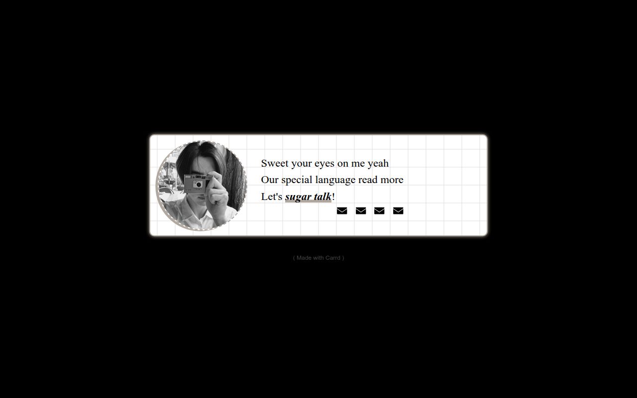 Carrd profile picture for @sensuous